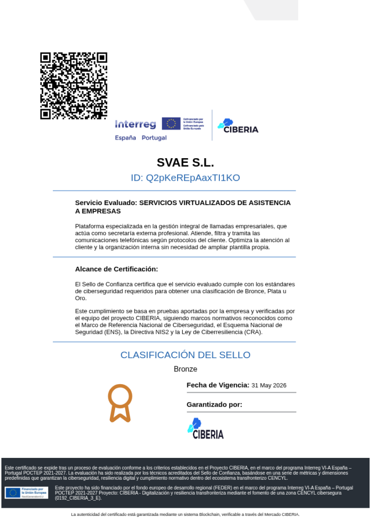 Sello Ciberia